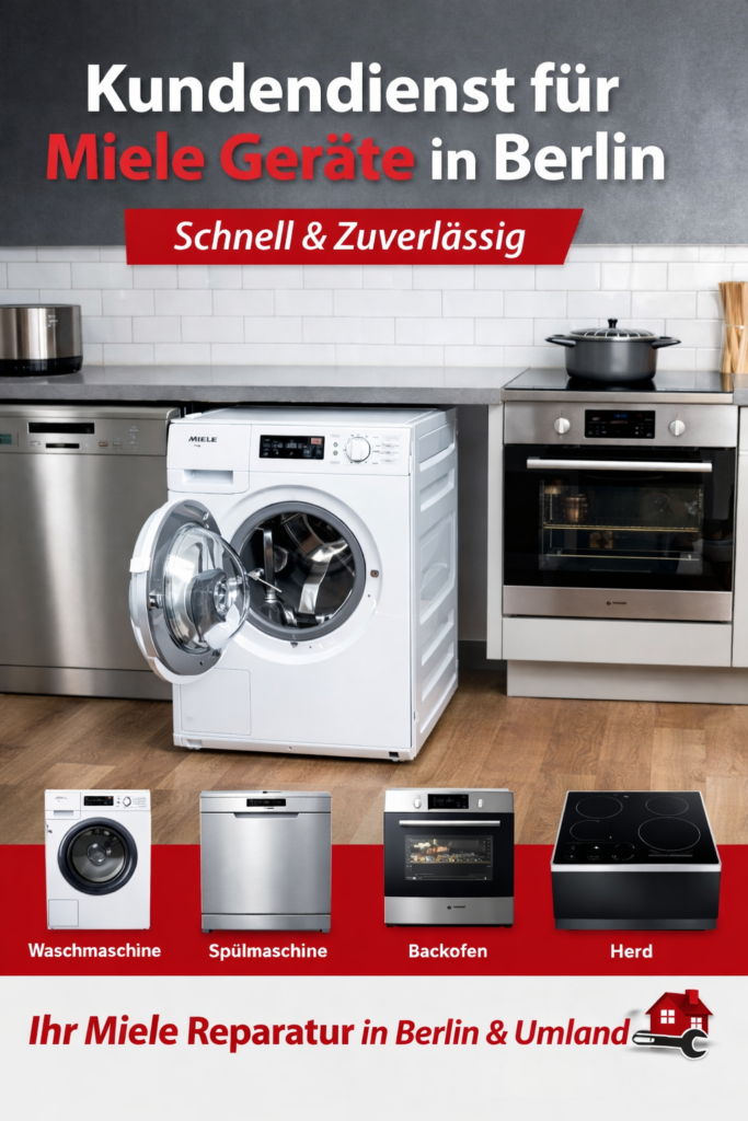 Kundendienst Reparaturservice Miele Waschmaschinen miele spülmaschinen miele backofen & miele herde
